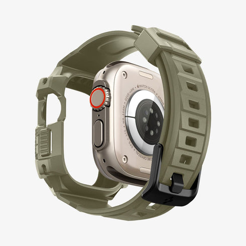ACS05460 - Apple Watch Series (Apple Watch (49mm)) in matte black showing the front